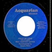 Reverend Harvey Gates record label...