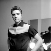 Backstage Milton Berle
