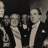 Presidente Vargas e Villa-Lobos em 1950