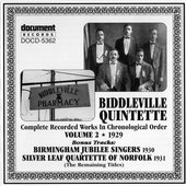 Biddleville Quintette Vol. 2 (1926-1929)