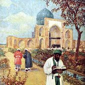 At the Tomb of Omar Khayyam - by Jay Hambidge