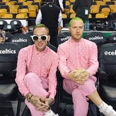mansionz at the Boston Celtics x Chicago Bulls game