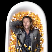 House in a tub of pills