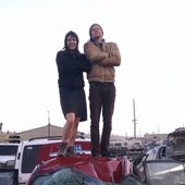 on a car!