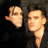 1985 © Paul Cox (Pete Burns & Morrissey)