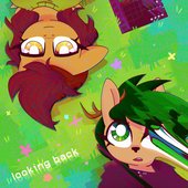 looking back