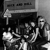 Rock and roll bus stop!