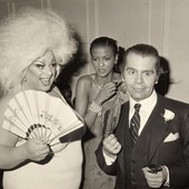 Karl Lagerfeld's party at Studio 54