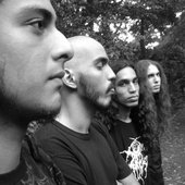 Danilo R [guitar], WFD [ex-guitar], Kain [ex-vocal] and VH [bass-vocal]