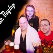 Blaze Bayley and Pilisblack with me in Pardubice (Czech Republic), 2012