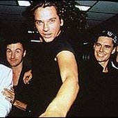 INXS backstage