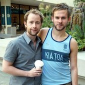 Billy Boyd and Dom Monaghan