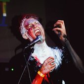 Max singing.