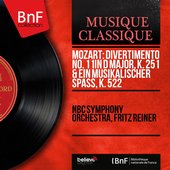 Mozart: Divertimento No. 11 in D Major, K. 251 & Ein musikalischer Spaß, K. 522 (Mono Version)