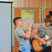 Выступление на фестивале \"Самокат Геракла\"