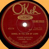 North Carolina Cooper Boys – Daniel In The Den Of Lions.jpg