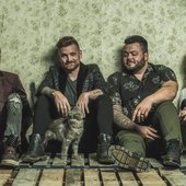 Hinder and a cat