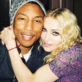 Pharrell and Madonna