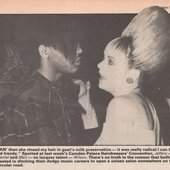 Jeffrey Daniel & Mari Wilson (1983 © Gabor Scott)