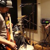 Recording the upcoming EP - 2008