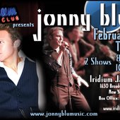 Jonny Blu Live at Iridium Jazz NYC! February 16! - www.jonnyblumusic.com