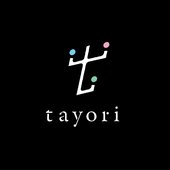 tayori logo black (Japanese)