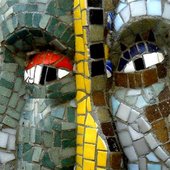 Shaman Headinvader mosaic heads