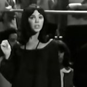 Melinda Marx in the video footage of “What” - 1965