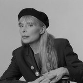 Joni in 1991 with her iconic beret!