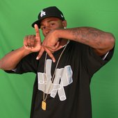 Roccett reppin' that  L.A.  L.A.  L.A.  blu leaf style