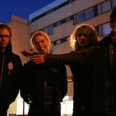 From left Marko, Jussa, hyrski & Tuomo(Foto by Luiro) 