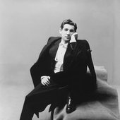 Leonard Bernstein in a 1947 portrait by Irving Penn