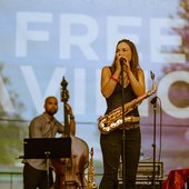 Sharel Cassity at the Chicago Jazz Festival