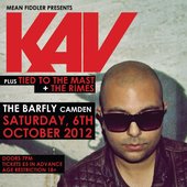 KAV BARFLY OCT 6 2012 Poster