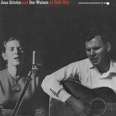 Jean Ritchie and Doc Watson at Folk City
