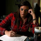 Writing lyrics