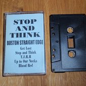 Stop and Think - Demo 1 (EU press, blue cover)