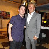 with Michael Dudikoff