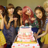 Dal★Shabet celebrates their 100th sweet day!