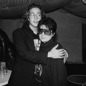 Yoko and her son, Sean.