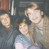 max and gerd with their friend simone