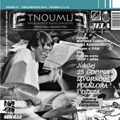 Drummer Lala Kovacev, magazine cover