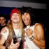 Bret Michaels and Steven Tyler