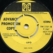 Neo Maya: 'UFO' record label...