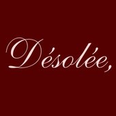 Désolée