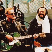 Passengers - Bono with Pavarotti, Modena, 1995