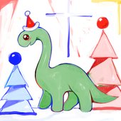 Christmasasaurus X2