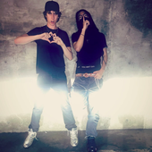 kimj with nate sib