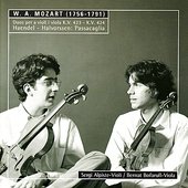 Mozart: Duos for Violin and Viola - Handel: Variations for Violin and Viola