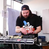 ako (aka simeon soden) in his studio, 2024, credit Nostalgia Kid